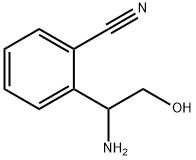 2-(1-AMINO-2-HYDROXYETHYL)BENZONITRILE Struktur