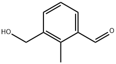 3-(hydroxymethyl)-2-methylbenzaldehyde Struktur