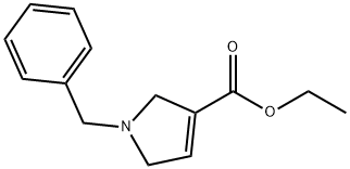 ethyl 1-benzyl-2,5-dihydro-1H-pyrrole-3-carboxylate Struktur