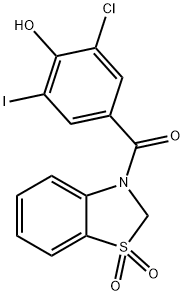 Dotinurad Impurity 4 Struktur