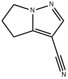 4H-Pyrrolo[1,2-b]pyrazole-3-carbonitrile, 5,6-dihydro- Struktur