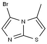 5-bromo-3-methylimidazo[2,1-b][1,3]thiazole Struktur