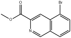 3-Isoquinolinecarboxylic acid, 5-bromo-, methyl ester