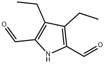 1H-Pyrrole-2,5-dicarboxaldehyde,3,4-diethyl-(9CI) Struktur