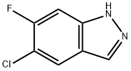 1H-Indazole, 5-chloro-6-fluoro- Struktur