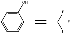 Phenol, 2-(3,3,3-trifluoro-1-propyn-1-yl)- Struktur