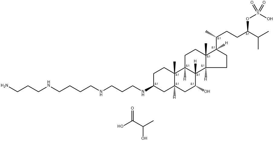 MSI-1436 lactate Struktur