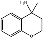 2H-1-Benzopyran-4-amine, 3,4-dihydro-4-methyl- Struktur