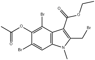 Arbidol Impurity 11 Struktur