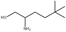 1-Hexanol, 2-amino-5,5-dimethyl- Struktur