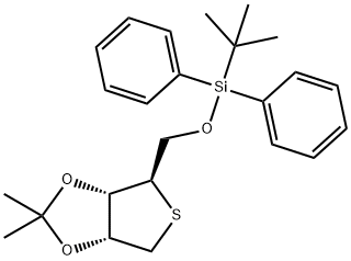 化合物 1,4-ANHYDRO-2,3-O-ISOPROPYLIDENE-5-O-T-BUTYLDIPHENYLSILYL-4-THIO-D-RIBITOL, 1320269-77-9, 結(jié)構(gòu)式