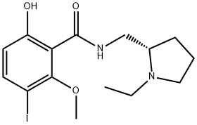 Benzamide, N-[[(2S)-1-ethyl-2-pyrrolidinyl]methyl]-6-hydroxy-3-iodo-2-methoxy-