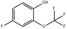 Phenol, 4-fluoro-2-(trifluoromethoxy)- Struktur