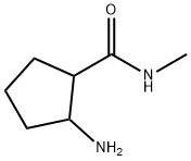 2α-Amino-N-methylcyclopentane-1α-carboxamide Struktur