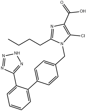 Losartan Impurity 10 Struktur