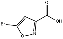 3-Isoxazolecarboxylic acid, 5-bromo- Struktur