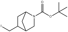 Tert-Butyl 5-(Iodomethyl)-2-Azabicyclo[2.2.1]Heptane-2-Carboxylate(WX120455) Struktur