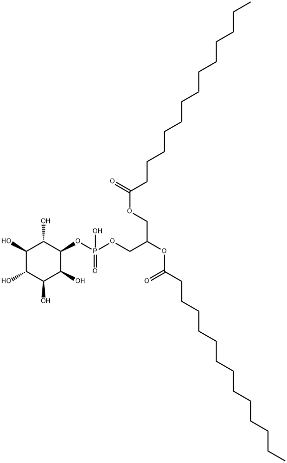 dimyristoylphosphatidylinositol Struktur