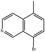 8-bromo-5-methylisoquinoline Struktur