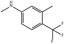 Methyl-(3-methyl-4-trifluoromethyl-phenyl)-amine Struktur