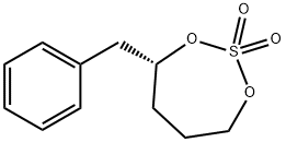 (4R)-2,2-dioxide-4-(phenylmethyl)-1,3,2-Dioxathiepane Struktur