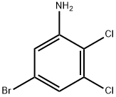 Benzenamine, 5-bromo-2,3-dichloro- Struktur