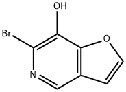 Furo[3,2-c]pyridin-7-ol, 6-bromo- Struktur