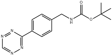 Tetrazine-NHBoc Struktur