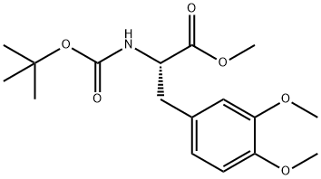 L-Tyrosine, N-[(1,1-dimethylethoxy)carbonyl]-3-methoxy-O-methyl-, methyl ester