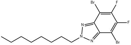 ffBTZ-C8-2Br Struktur