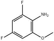 Benzenamine, 2,4-difluoro-6-methoxy- Struktur