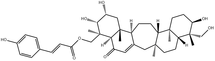 16-Oxolyclanitin-29-yl p-coumarate Struktur