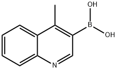 Boronic acid, B-(4-methyl-3-quinolinyl)- Struktur