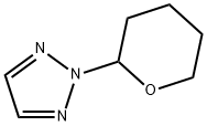 2-(Tetrahydro-pyran-2-yl)-2H-[1,2,3]triazole Struktur