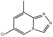 6-chloro-8-methyl-[1,2,4]triazolo[4,3-a]pyridine Struktur