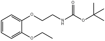 tert-Butyl (2-(2-Ethoxyphenoxy)ethyl)carbamate Struktur