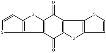 Dithieno[2,3-d:2',3'-d]benzo[1,2-b:4,5-b']dithiophene-5,10-dione Struktur