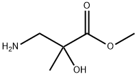 Propanoic acid, 3-amino-2-hydroxy-2-methyl-, methyl ester Struktur