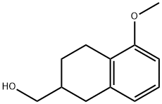 2-Naphthalenemethanol, 1,2,3,4-tetrahydro-5-methoxy- Struktur