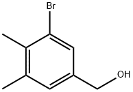 (3-bromo-4,5-dimethylphenyl)methanol Struktur