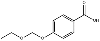 4-(Ethoxymethoxy)benzoic acid Struktur