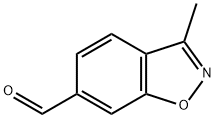 3-Methylbenzo[d]isoxazole-6-carbaldehyde Struktur