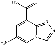 6-amino-[1,2,4]triazolo[4,3-a]pyridine-8-carboxylic acid Struktur