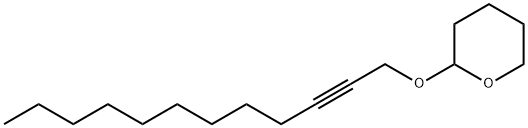 2H-Pyran, 2-(2-dodecyn-1-yloxy)tetrahydro- Struktur