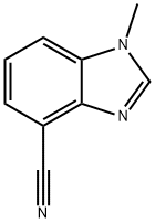 1-methyl-1H-1,3-benzodiazole-4-carbonitrile Struktur