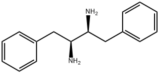 (2S,3S)-1,4-diphenylbutane-2,3-diamine Struktur