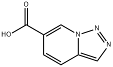 [1,2,3]Triazolo[1,5-a]pyridine-6-carboxylic acid Struktur