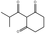 1,3-Cyclohexanedione, 2-(2-methyl-1-oxopropyl)- Struktur