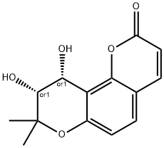 cis-Khellactone Struktur