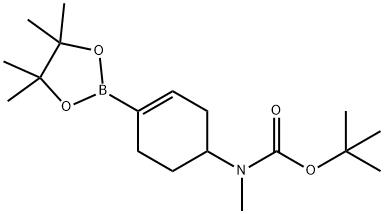 tert-butyl N-methyl-N-[4-(4,4,5,5-tetramethyl-1,3,2-dioxaborolan-2-yl)cyclohex-3-en-1-yl]carbamate